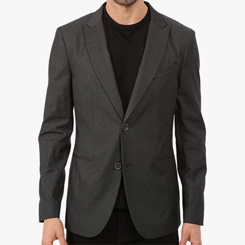 John Varvatos Star USA two button peak jacket 38